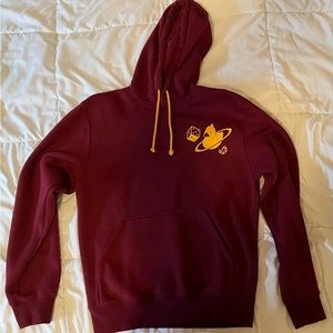 Burgundy Quackity Hoodie